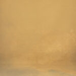 Desert Coffee Painted Canvas Backdrop (RN#22)