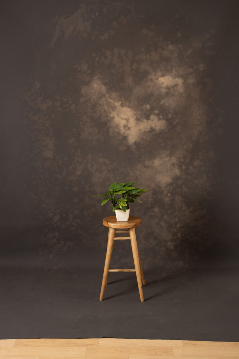 Desert Coffee Painted Canvas Backdrop (RN#22)