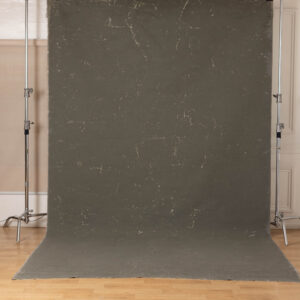 Pale Nickel and Liver Painted Canvas Backdrop (RN#46)