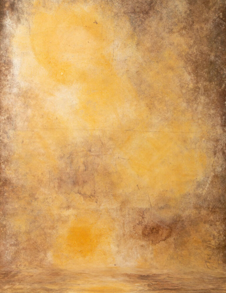 Apricot Painted Canvas Backdrop 7x12ft -RN#19(4)