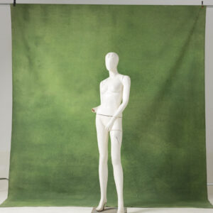 Army Green Painted Canvas Backdrop 8'4x10'6ft -RN#51(1)