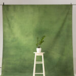 Army Green Painted Canvas Backdrop 8'4x10'6ft -RN#51(2)