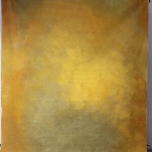 Coffee Cream + Luxor Gold Painted Double-sided Canvas Backdrop 8x9ft -RN#59(3)