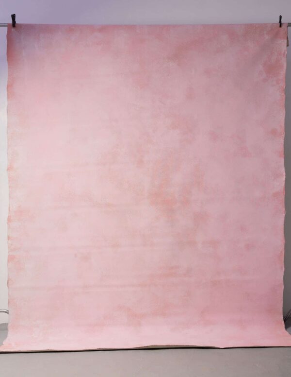 Coral Pink Painted Canvas Backdrop 7x10ft -RN#210(3)