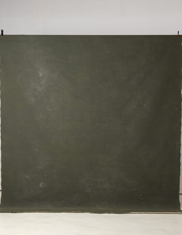 Dark Green Painted Canvas Backdrop 8x10ft -RN#238(1)