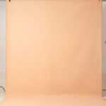 Desert Orange Painted Canvas Backdrop RN#26-8X14(1)