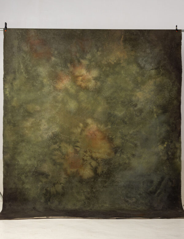 Forest Brown Painted Canvas Backdrop RN#142-9X10(2)