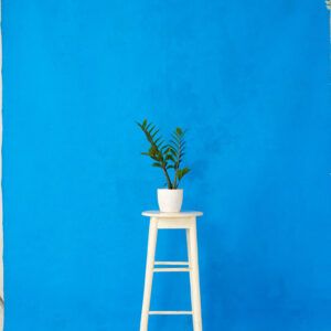 French Blue Painted Canvas Backdrop 7x9ft -RN#148(1)