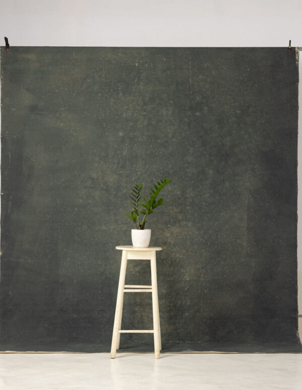 Fuscuos Grey Painted Canvas Backdrop 8x10ft -RN#124 (1)