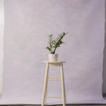 Petite Orchid Painted Canvas Backdrop 6x9ft -RN#211(2)