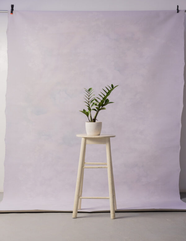 Petite Orchid Painted Canvas Backdrop 6x9ft -RN#211(2)