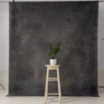 Roman Coffee Painted Canvas Backdrop RN#29-7'7X9(3)