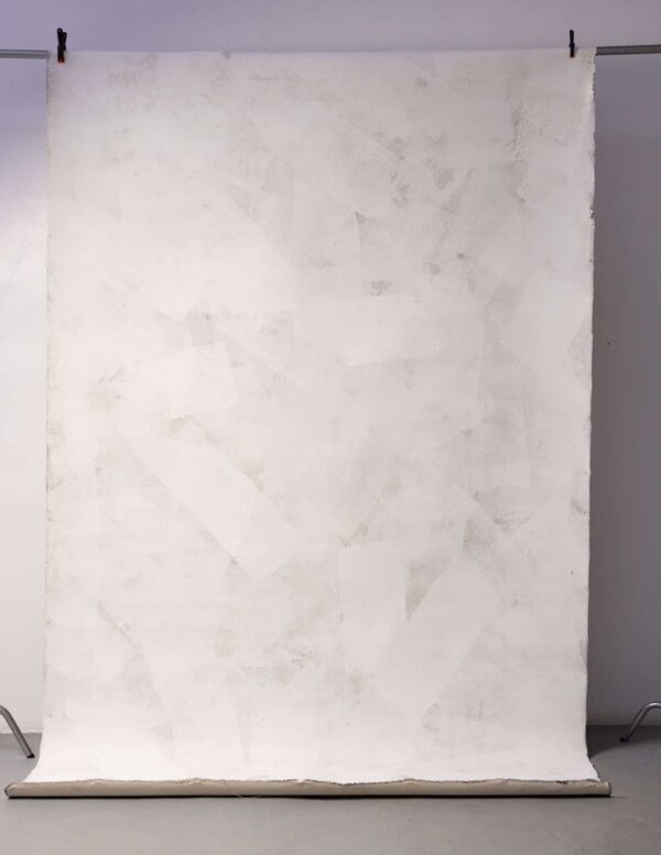 Spanish White Painted Canvas Backdrop 6x10ft -SL#218(1)