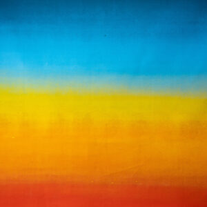 Sunset Painted Canvas Backdrop 8x10ft -RN#201(4)