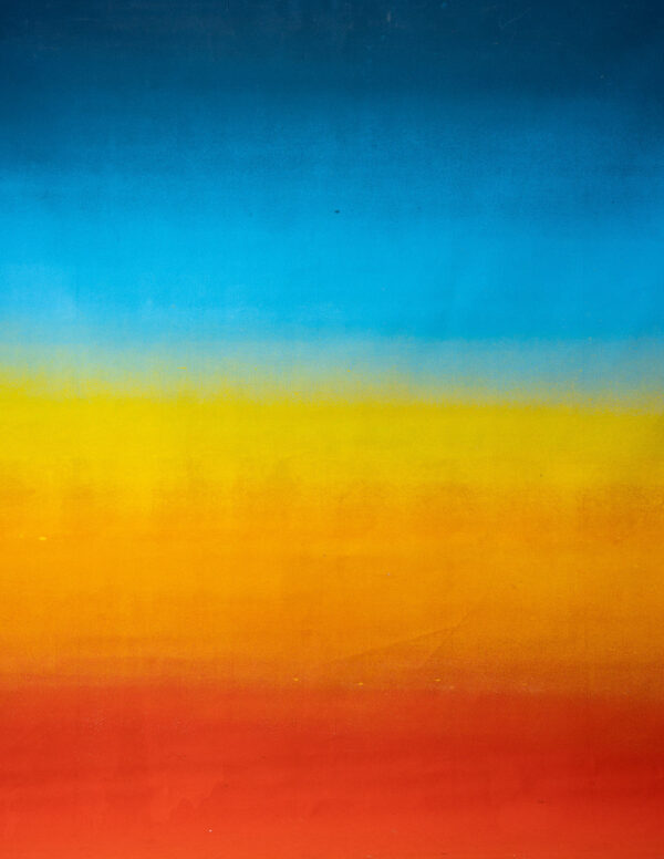 Sunset Painted Canvas Backdrop 8x10ft -RN#201(4)