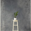 Antique Grey Painted Canvas Backdrop (RN#236)