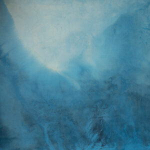 Blue Dianne Painted Canvas Backdrop (RN#268)