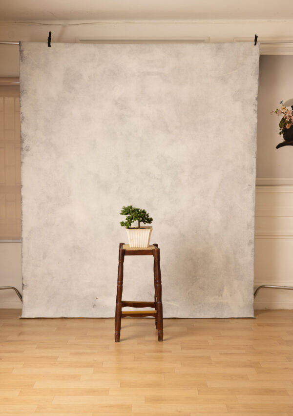 Bone white Painted Canvas Backdrop (RN#273)