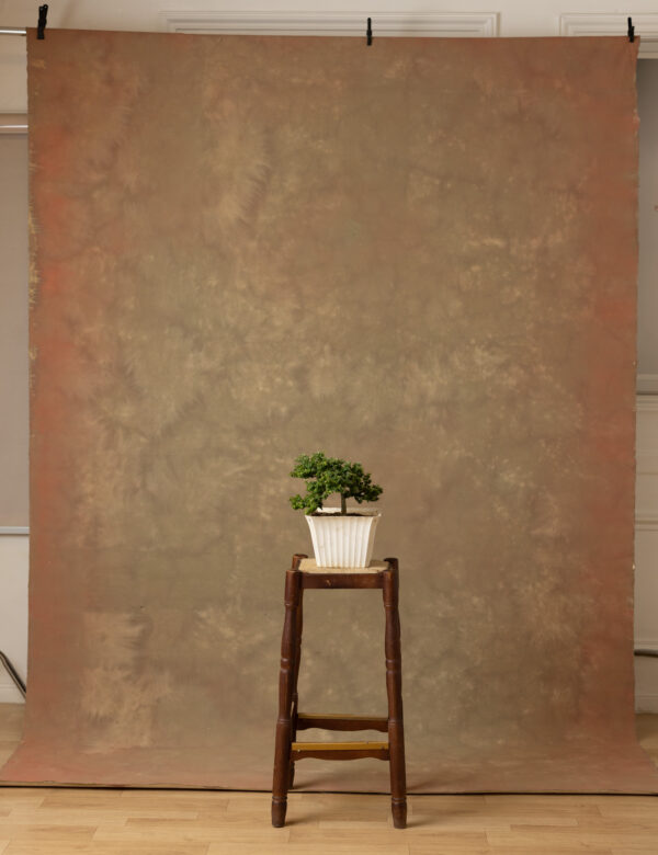 Dull brown Painted Canvas Backdrop (RN#272)