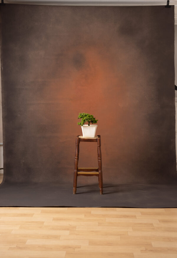 Gidi Coffee Painted Canvas Backdrop (RN#286)