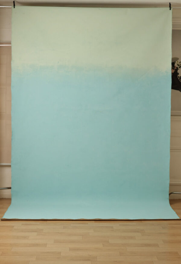 Spring Rain Painted Canvas Backdrop (RN#303)