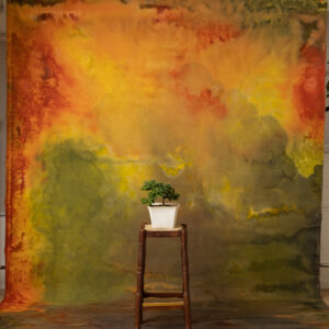 Tiger eye Painted Canvas Backdrop (RN#269)