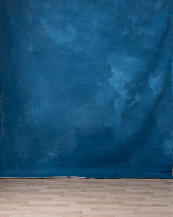 Tuna Blue Painted Canvas Backdrop (RN#278)