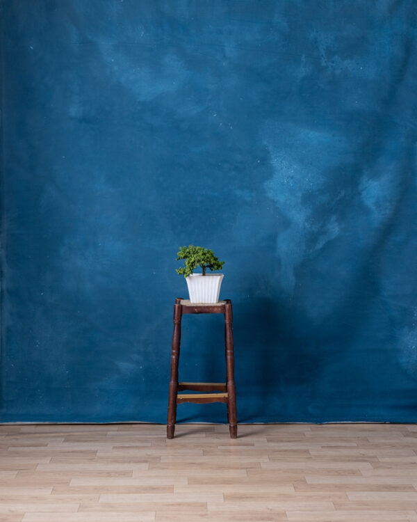 Tuna Blue Painted Canvas Backdrop (RN#278)