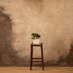 Brown Batter Painted Canvas Backdrop (RN#331)