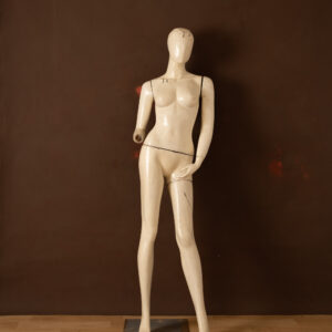 Red Head Green Painted Canvas Backdrop (RN#319)