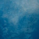 Blue Mist Painted Canvas Backdrop (RN#339)