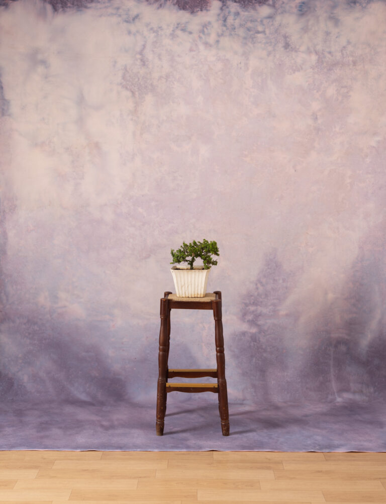 Purple Rain Painted Canvas Backdrop (RN#348)