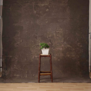 Rock Brown Painted Canvas Backdrop (RN#295)