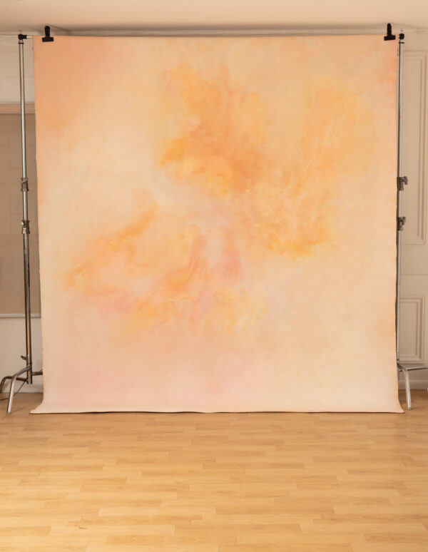 Rusty Pink Painted Canvas Backdrop (RN#349)