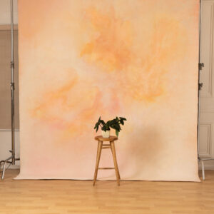 Rusty Pink Painted Canvas Backdrop (RN#349)