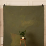 Army Land Painted Canvas Backdrop 7x8ft RN #363(2)