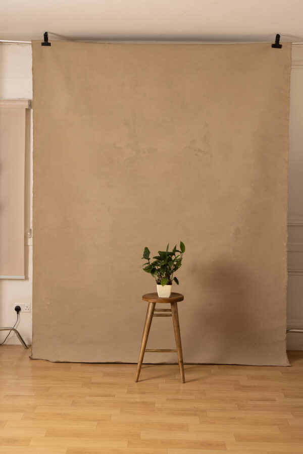 Burly Wood Painted Canvas Backdrop 7x9ft RN #422(3)