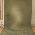 Burning Bush and Flax Painted Canvas Backdrop 7x14ft SL S2 #407(5)