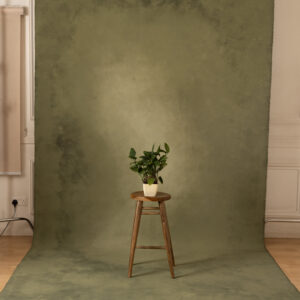 Burning Bush and Flax Painted Canvas Backdrop 7x14ft SL S2 #407(8)