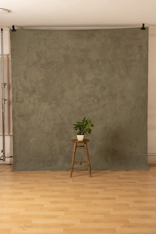 Cappuccino and Croc Painted Canvas Backdrop 8x10ft RN S2 #274(7)