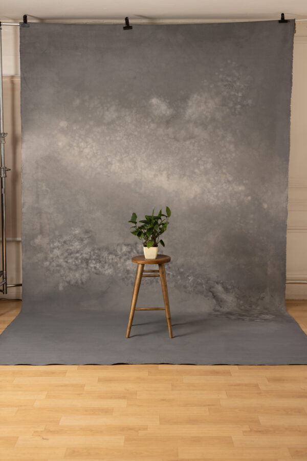 Granite and Cocoa Painted Canvas Backdrop8x14ft RN S1 #132(3)