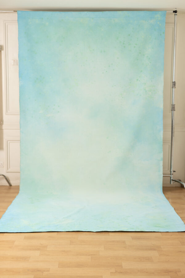 Opal Painted Canvas Backdrop 7x14ft RN #424(1)