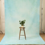 Opal Painted Canvas Backdrop 7x14ft RN #424(4)