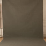Pale Nickel and Liver Painted Canvas Backdrop 8x14ft RN S2 #46(5)