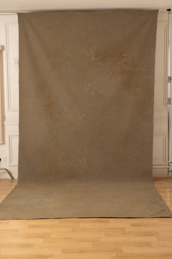 Pastel Brown Painted Canvas Backdrop7x14ft RN #426(1)