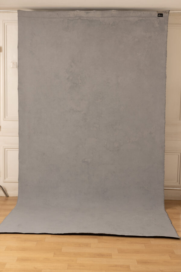 Warm Grey and Eclipse Painted Canvas Backdrop 7x12ft RN S1 #419(1)