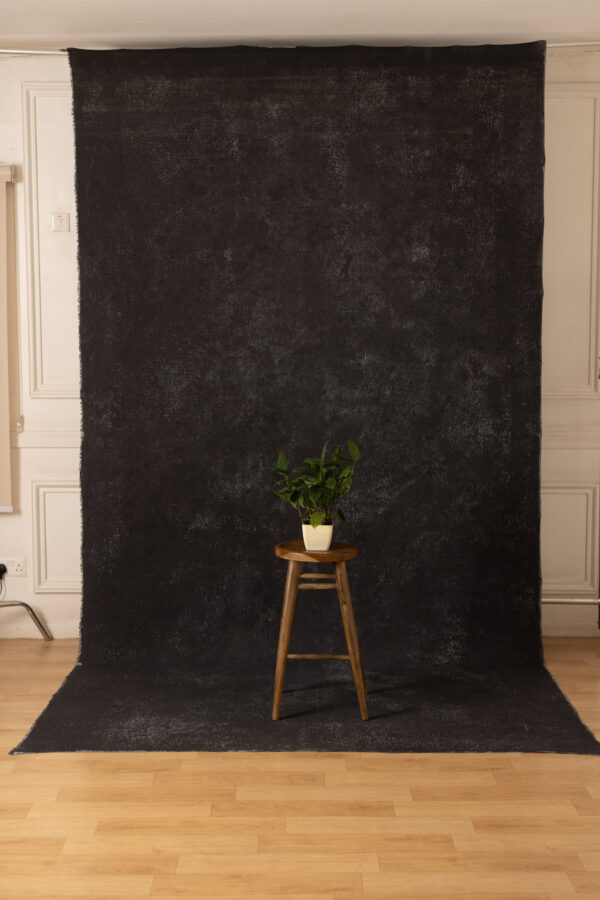 Warm Grey and Eclipse Painted Canvas Backdrop 7x12ft RN S2 #419(8)