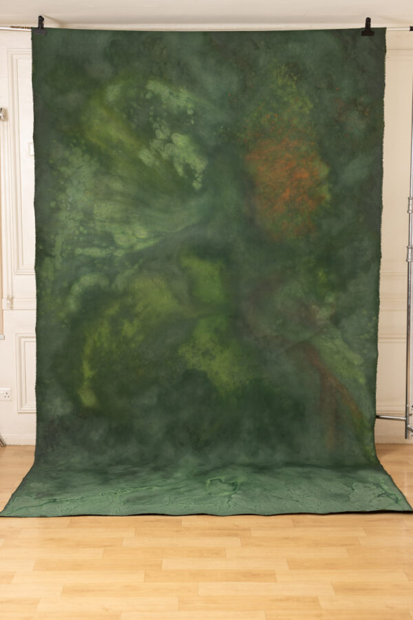 Lunar Green Painted Canvas Backdrop (RN#445)