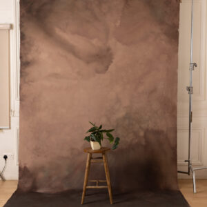 Cashmere Coffee Painted Canvas Backdrop (RN#461)