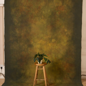 Thatch Green Painted Canvas Backdrop (RN#457)